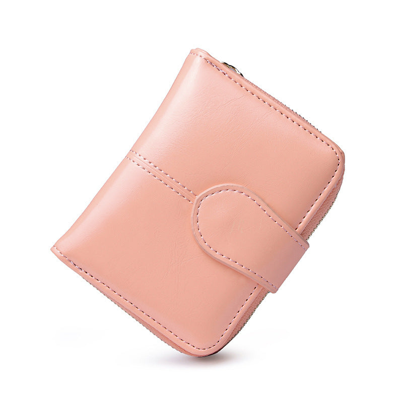 Women's Long Zipper Hasp Large Capacity Multiple Ladies Wallets