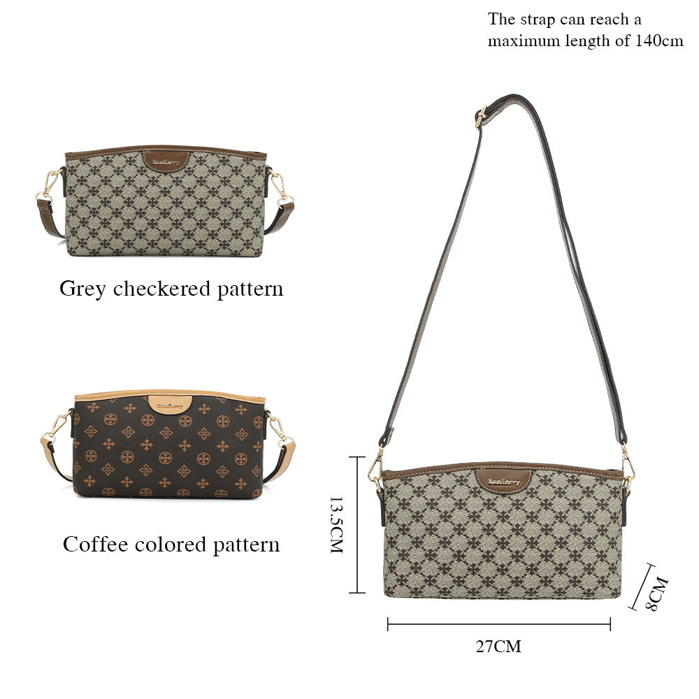 Women's Affordable Luxury Fashion Versatile Zipper Mobile Crossbody Bags