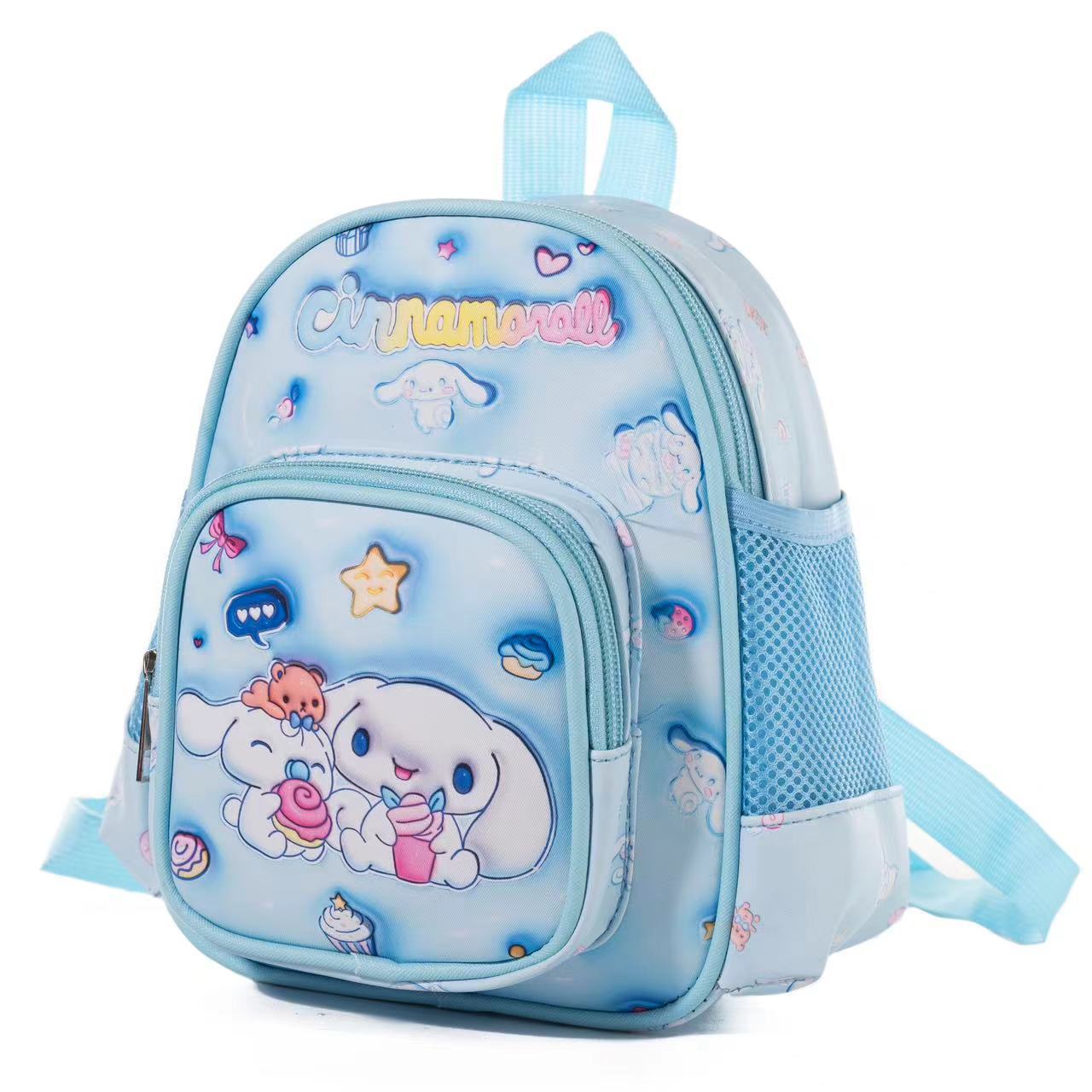 Sacs d'école maternelle en cuir imperméables pour enfants avec dessin animé Clow Melody