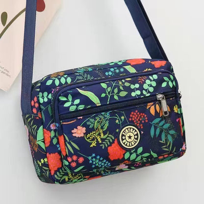 Women's Style Oxford Flower Cloth Stall Running Crossbody Bags