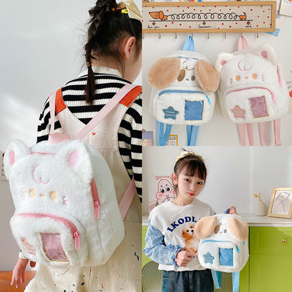 Cute Niche Female Large Capacity Campus Children's Shoulder Bags