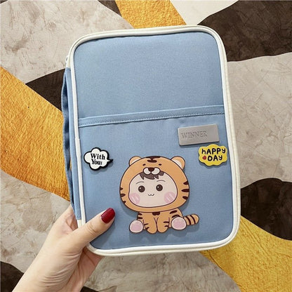 Porte-cartes de stockage pour examen de grossesse pour femmes Tiger Born