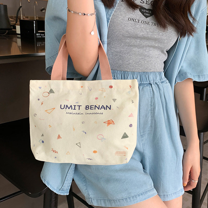 Canvas Female Cartoon Cabs Fashion Korean Handbags