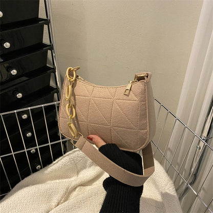 Women's Autumn Fashion Trendy Simple Retro Underarm Shoulder Bags