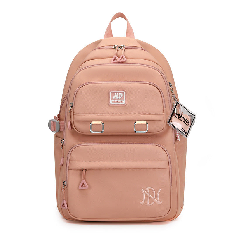 Female Large Capacity Junior High Primary Grade Portable Elementary School Students' Schoolbags