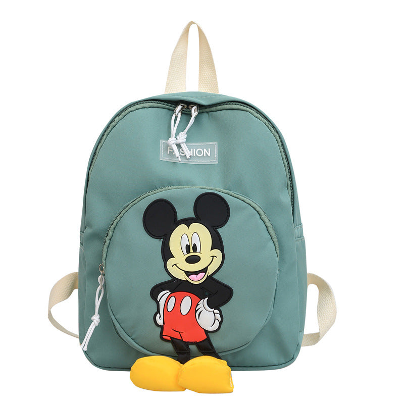 Attractive Small Cute Boys Cartoon Leisure Backpacks