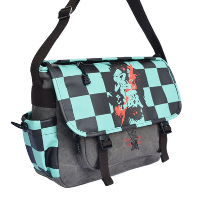 Sacs messagers pour hommes en toile One Piece de Totoro périphérique