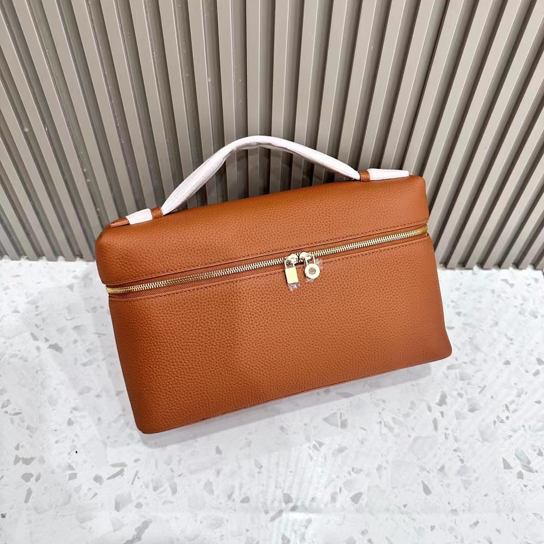 Sac à bandoulière haut tendance en cuir de vache pour femme