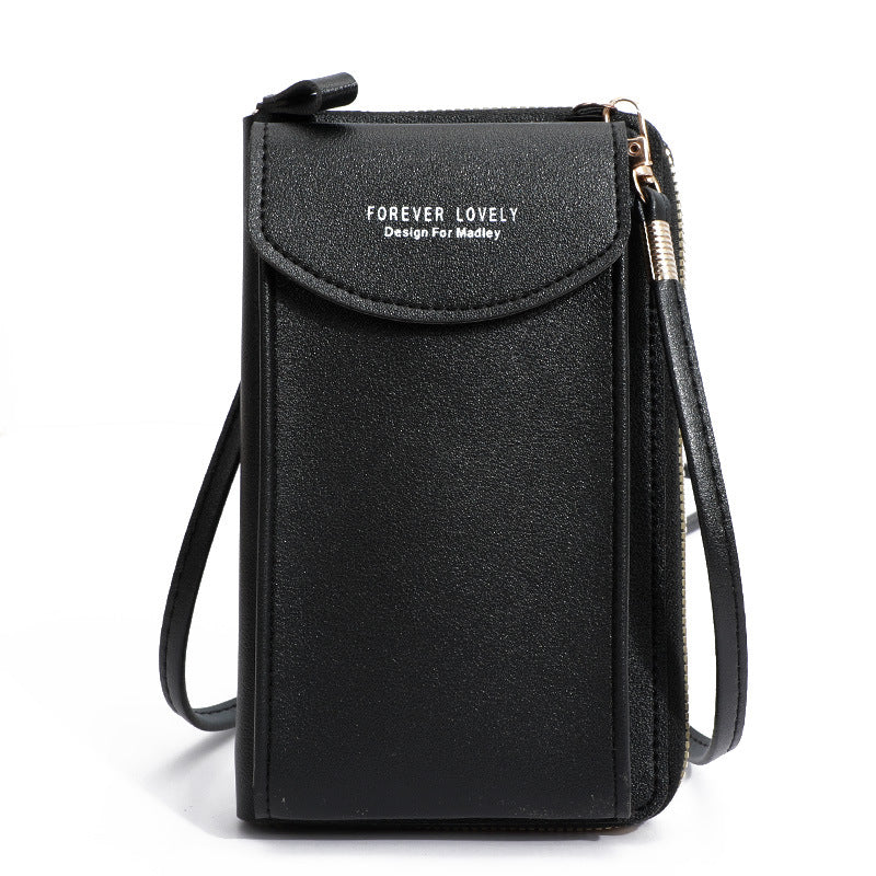 Women's Large Capacity Solid Color Fashion Simple Phone Bags