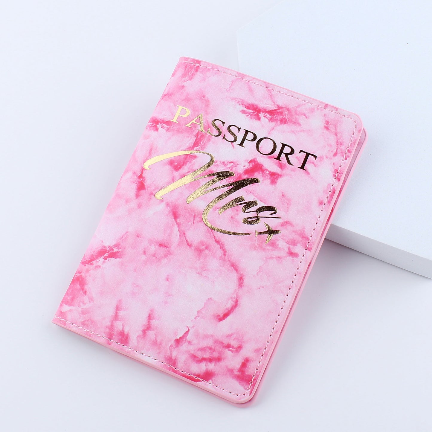 Soft Leather Couple Simple Passport Cover Id Package