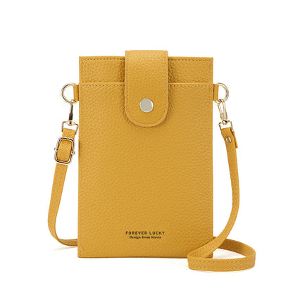 Women's Cell Solid Color Summer Fashion Simple Phone Bags