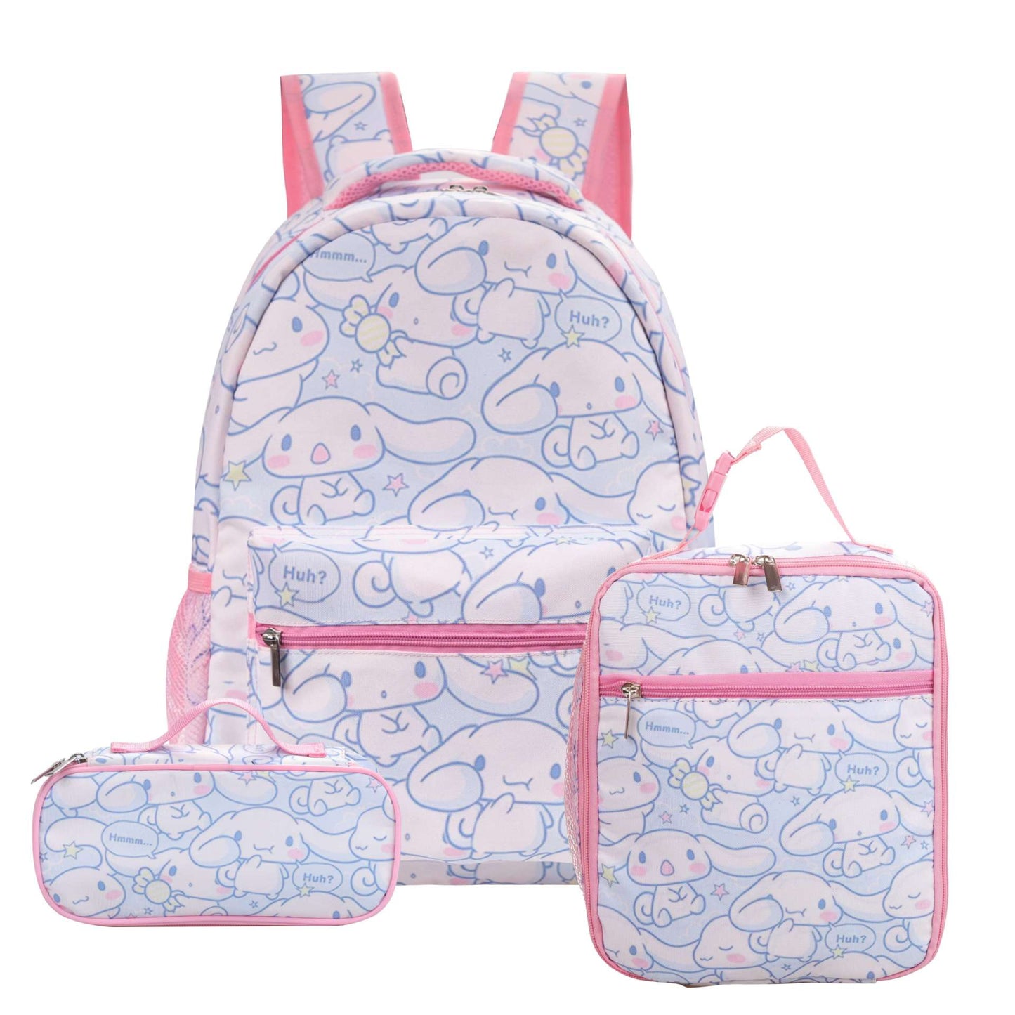 Fashion Cartoon Clow Three-piece Set Primary Elementary School Students' Schoolbags