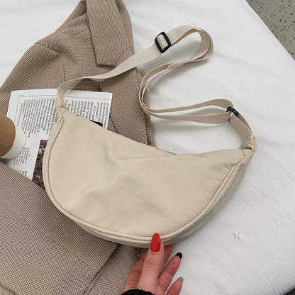 Sacs à main légers en nylon pour femmes, petits sacs à main tendance et tendance pour les aisselles