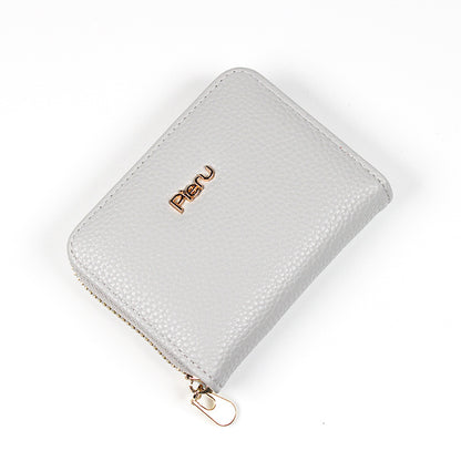 Women's Zipper Short Fashion Multiple Slots Business Coin Purses