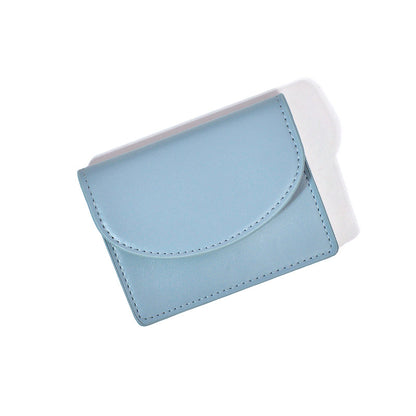 Women's Korean Style Solid Color Simple Ladies Wallets