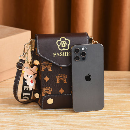 Creative Women's Fashion Mini Vertical Simple Phone Bags