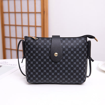 Women's Summer Trend Fashion Dot Printed Shoulder Bags