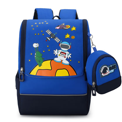 Sacs d'école légers pour élèves du primaire de la série Space Cartoon pour enfants