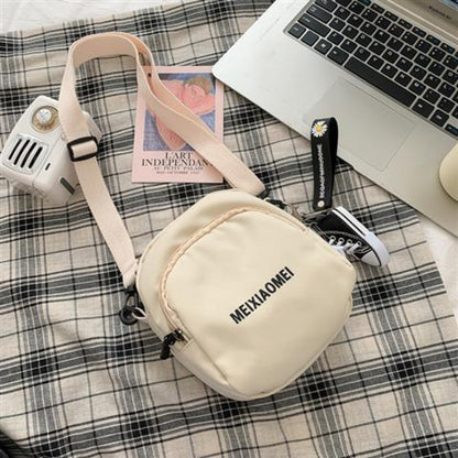 Small Female Korean Fashion Cute Canvas Crossbody Bags