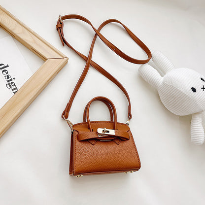 Fashion Mini Decorative Korean Simple Western Children's Shoulder Bags