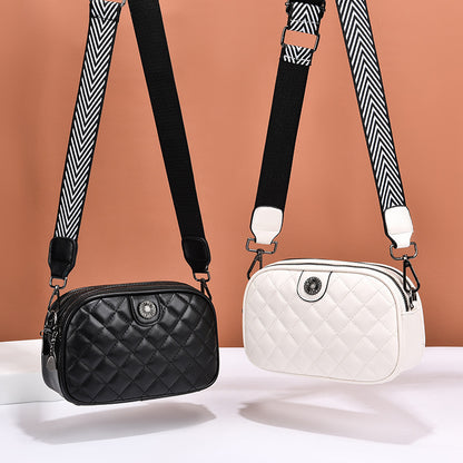 Women's Strap Small Fashion Diamond Pattern Mom Handbags