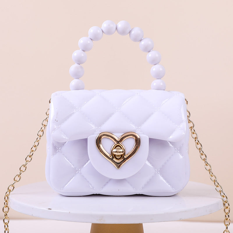 Candy Color One Mini Chain Pearl Bags