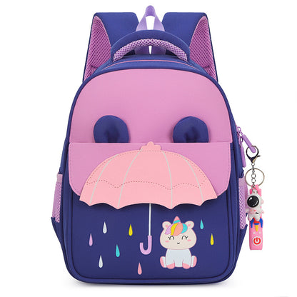 Parapluie pour les années de dessin animé mignon sacs d'école maternelle