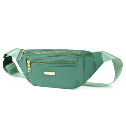 Multilayer Fashion Laser Bright Leather Unisex Waist Packs