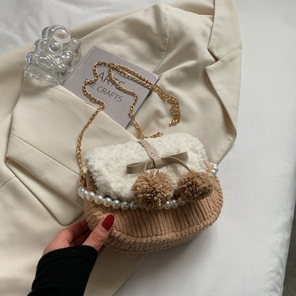 Material Homemade Girlfriend Gifts Mesh Ice Crossbody Bags