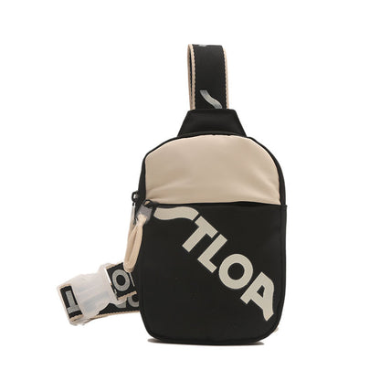 Children's One Trendy Cool Letters Printed Hip Children's Waist Packs