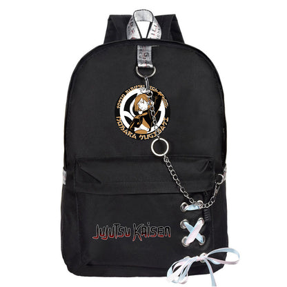 Battle Anime Peripheral Cartoon Canvas Chain Backpacks