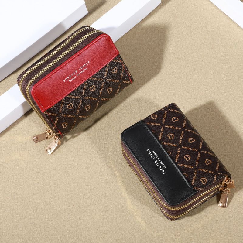 Women's Color Matching Clutch Summer Fashion Female Ladies Wallets