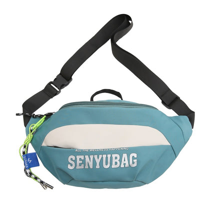 Men's Trendy Boys Leisure Cell Small Street Waist Packs