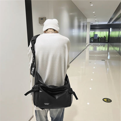 Men's Fashion Boys Large Capacity Street Trendy Men's Messenger Bags