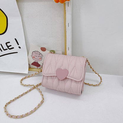 Little Chain Cute Small Square Korean Bags