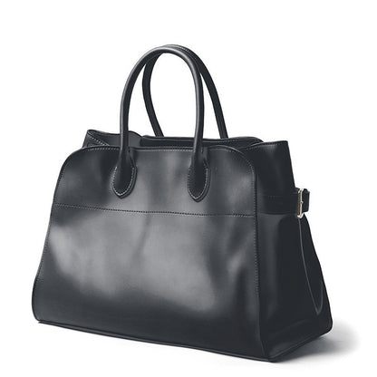 Women's Large Capacity Totes Genuine Leather Commute Handbags