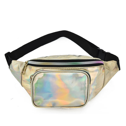 Women's Laser Leisure Running Cross Body Western Style Waist Packs