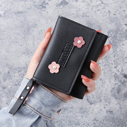 Women's Korean Short Creative Fashion Hasp Ladies Wallets