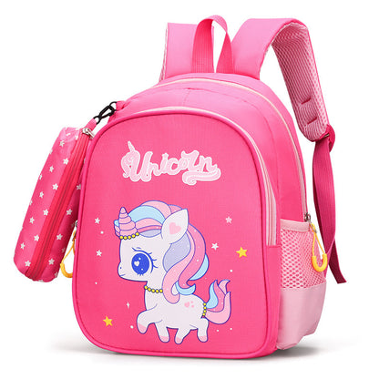 Sac à dos mignon avec pendentif crayon pour les classes intermédiaires des garçons