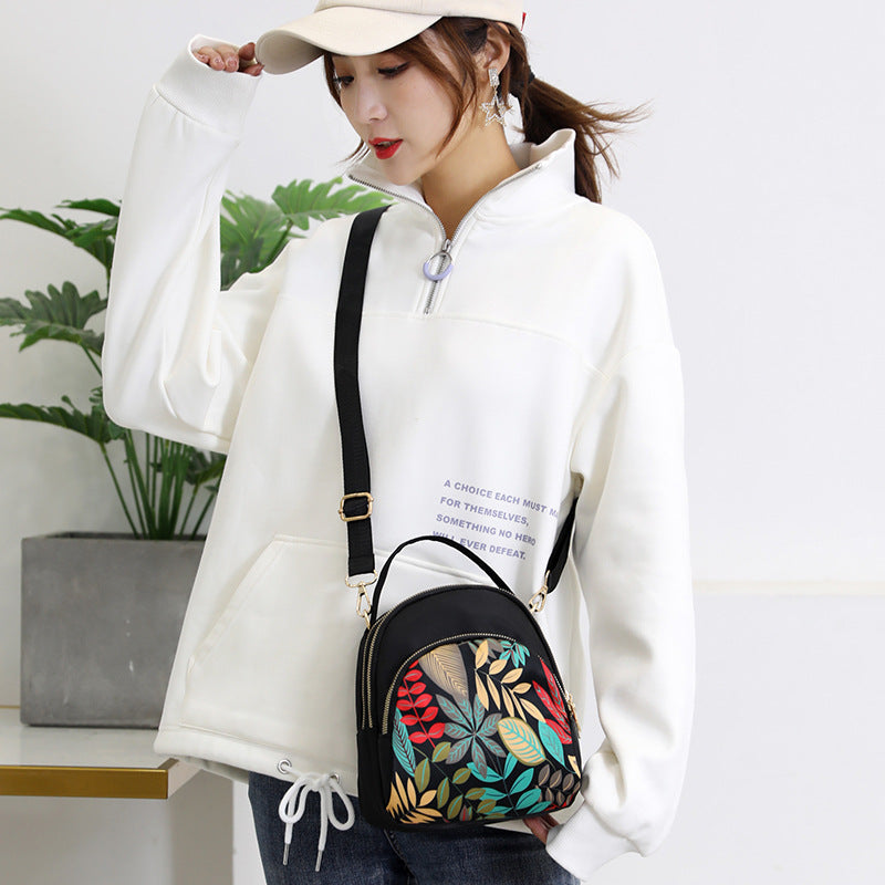 Women's Korean Mini Double Oxford Cloth Shoulder Bags