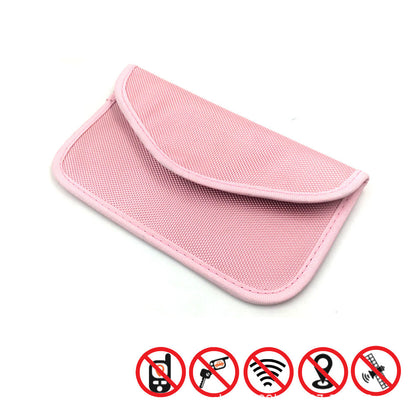 Elegant Mobile Signal Shielding Car Credit Phone Bags