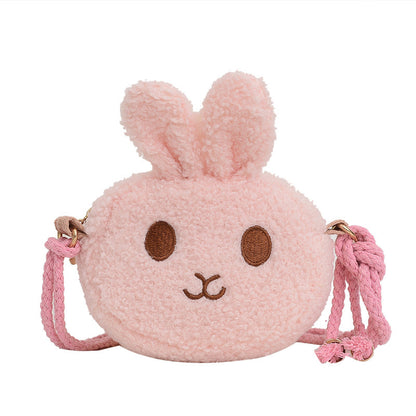 Children's Small Fashion Princess Accessory Cute Plush Children's Shoulder Bags