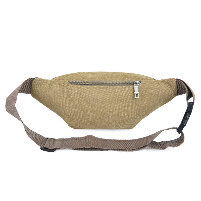 Women's & Men's & Canvas Large Capacity Business Men's Waist Packs