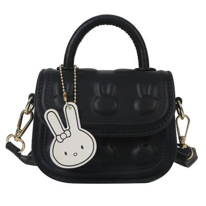 Cute Rabbit Printed Cover French Style Shoulder Bags