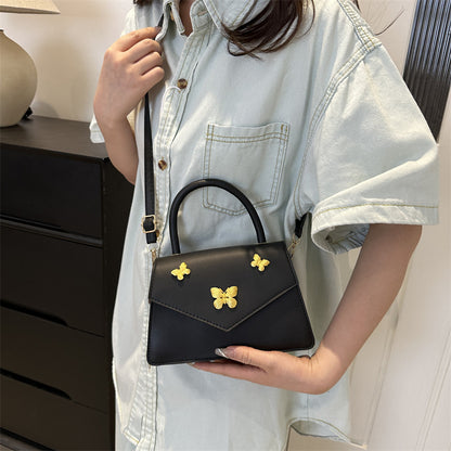 Simple Hardware Bow Portable Personalized Fashion Crossbody Bags