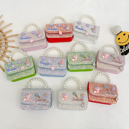 Children's Classic Style Summer Sequined Cartoon Cute Children's Shoulder Bags