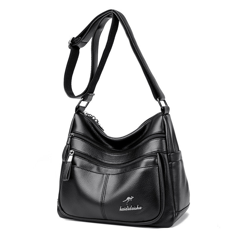 Attractive Summer Large Capacity Soft Leather Handbags