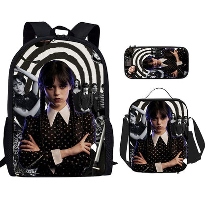 Adams Wednesday Three-piece Nylon High Quality Elementary School Students' Schoolbags