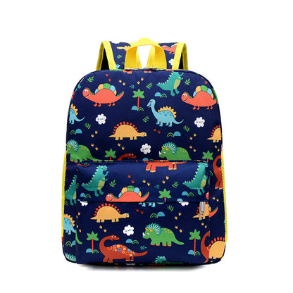 Sacs d'école maternelle portables de grande capacité à la mode avec motif de dinosaure mignon