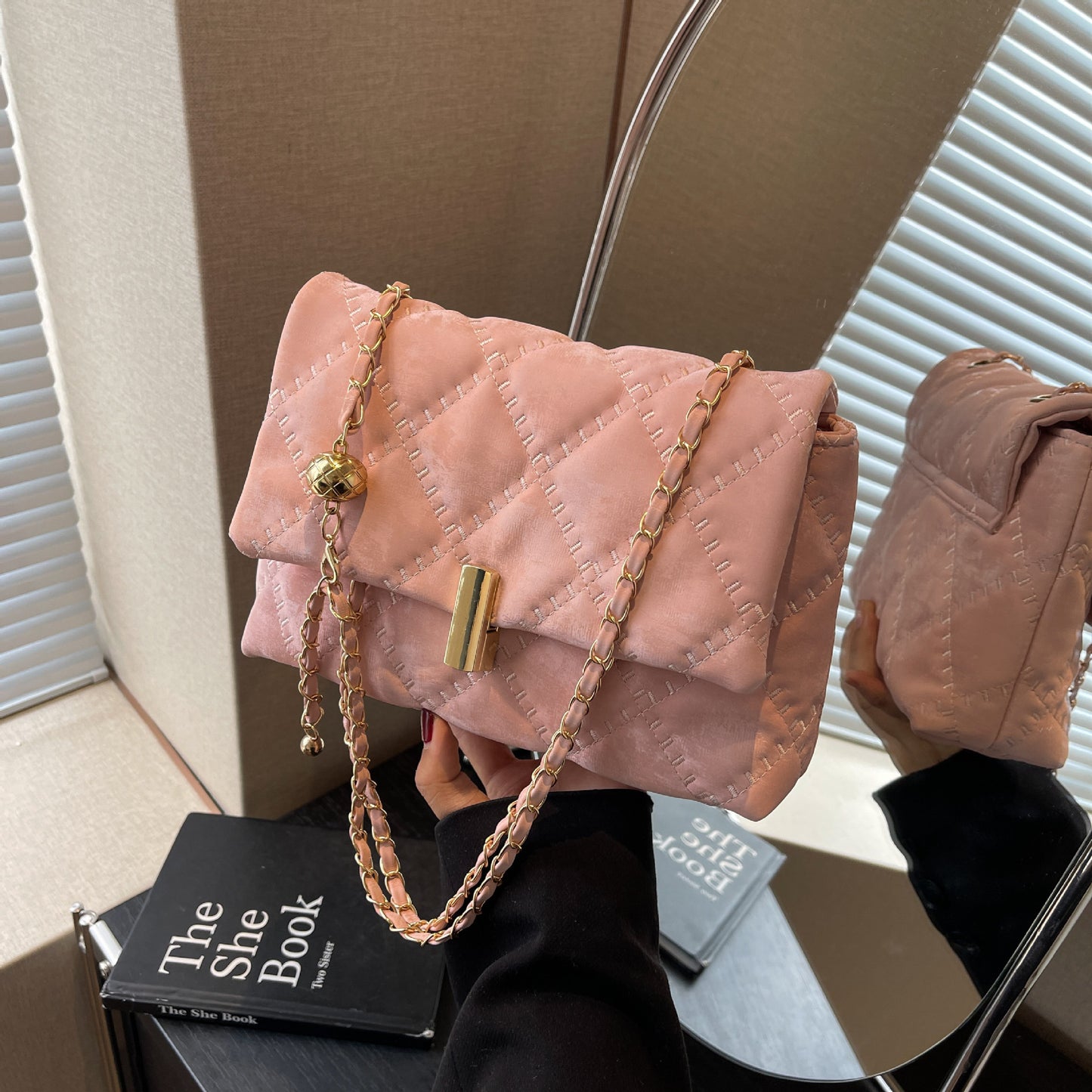 Women's Rabbit Korean Style Fashion Trendy Diamond Crossbody Bags